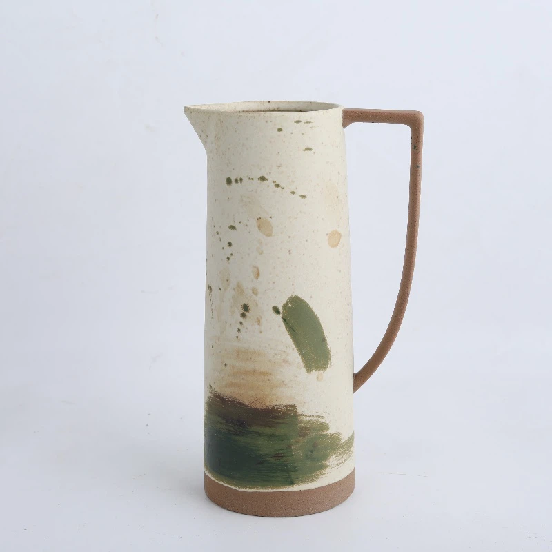 세라믹 핸드메이드 주전자